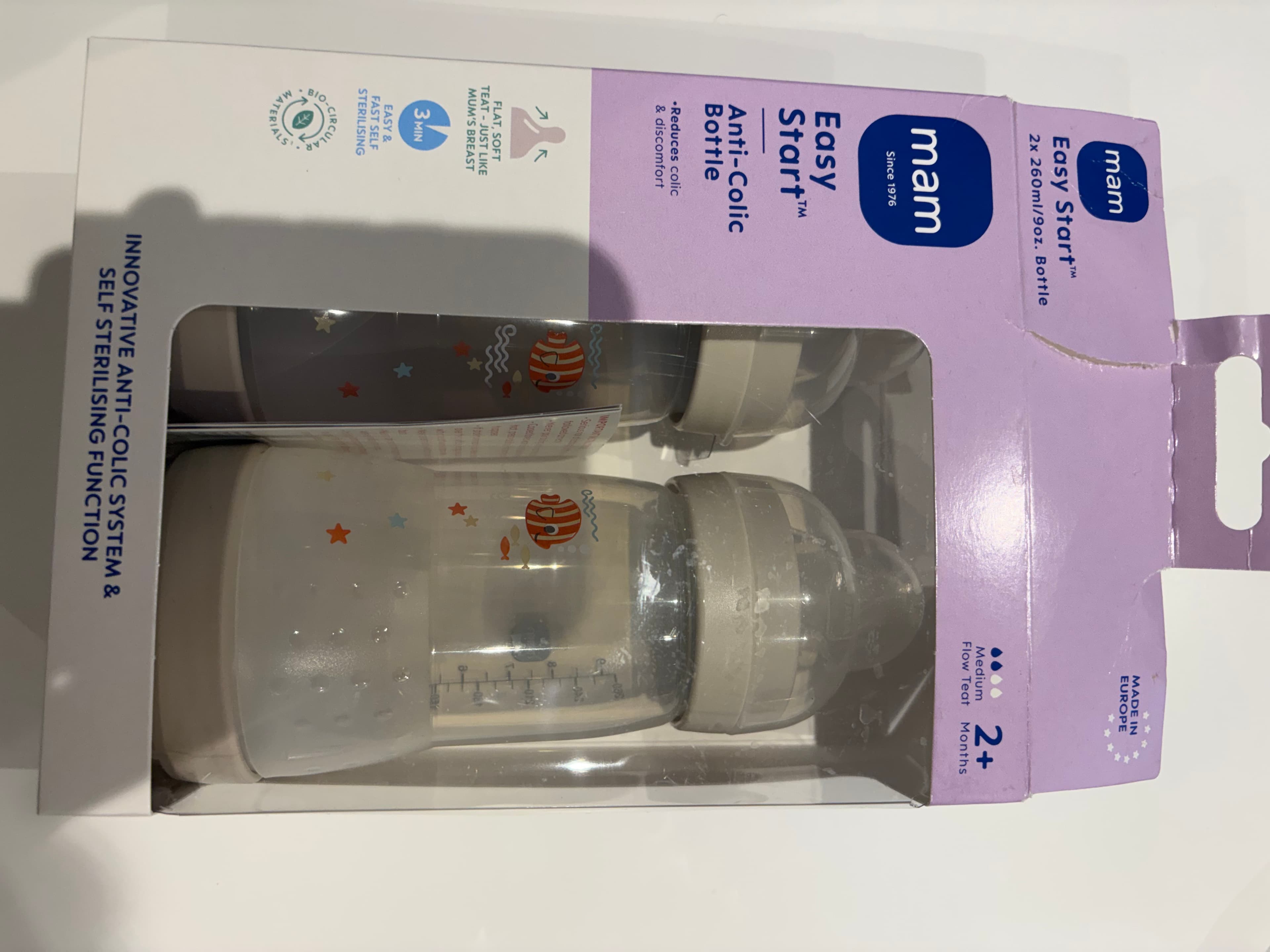 MAM bottles