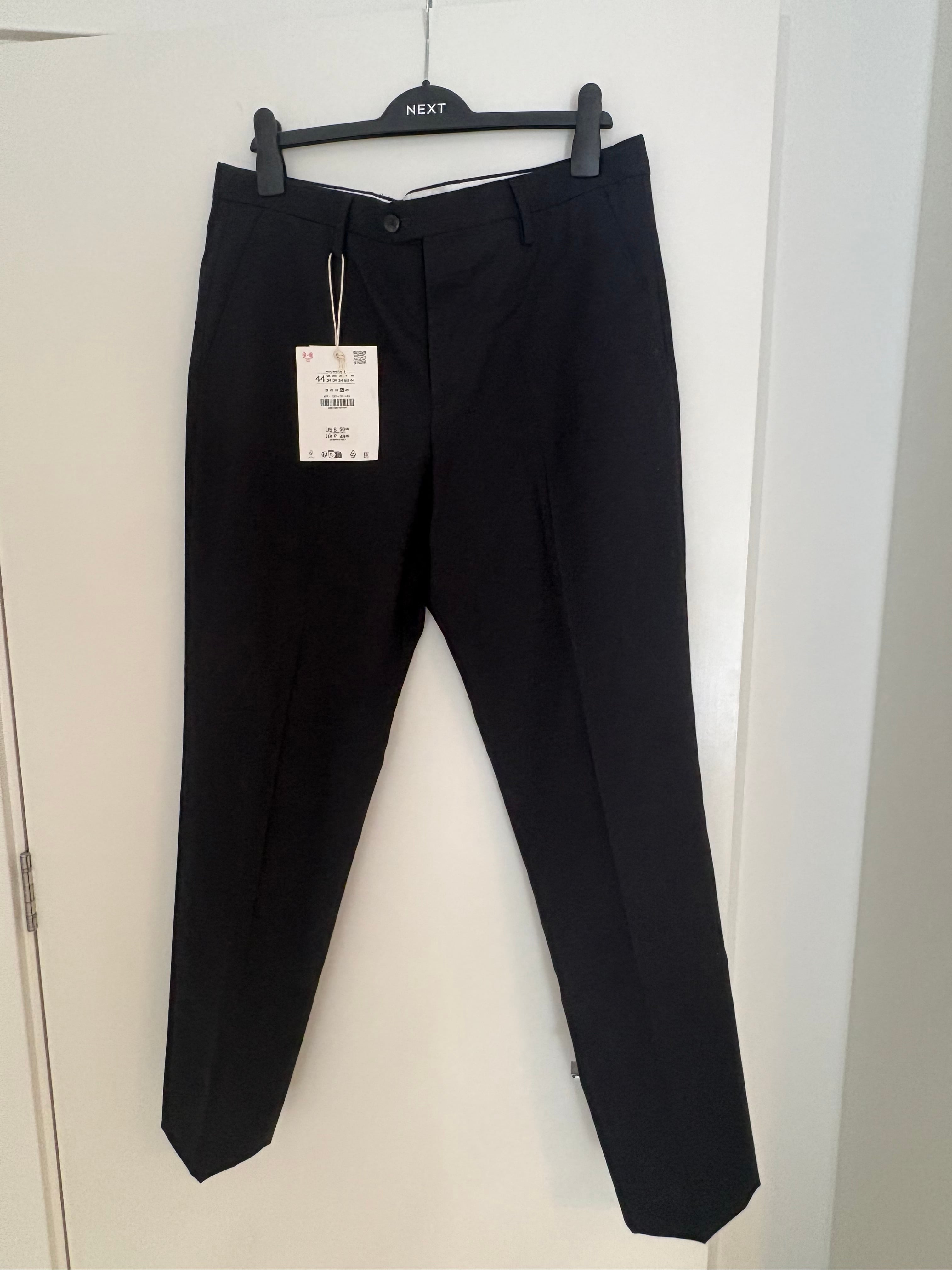 Zara Men’s Sartorial Trousers - 100% Italian Wool - Image 1
