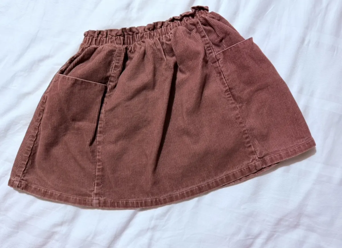 Girls Corduroy Skirt - 5/6 Yrs - Image 1