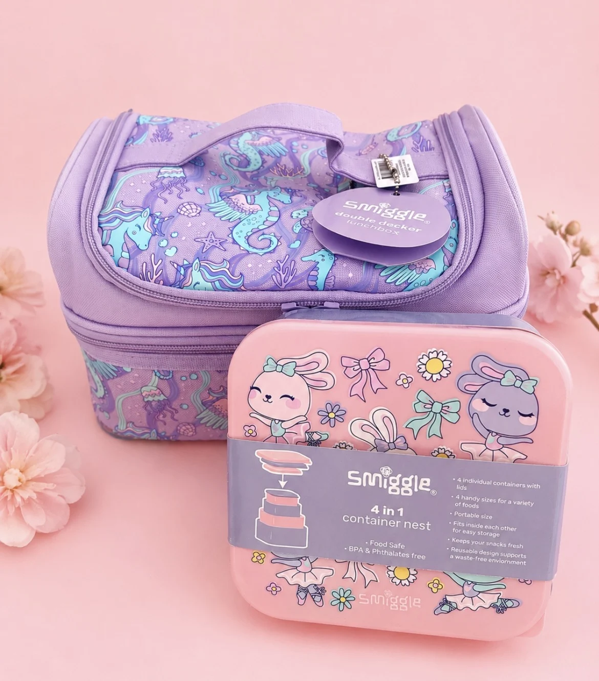 Brand new Smiggle lunch set - Image 1
