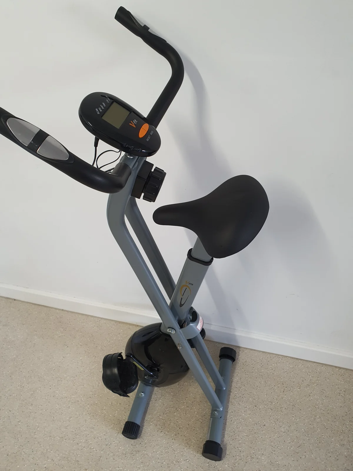 V-Fit MXC1 Folding Exercise Bike – Excellent Condition - Image 1