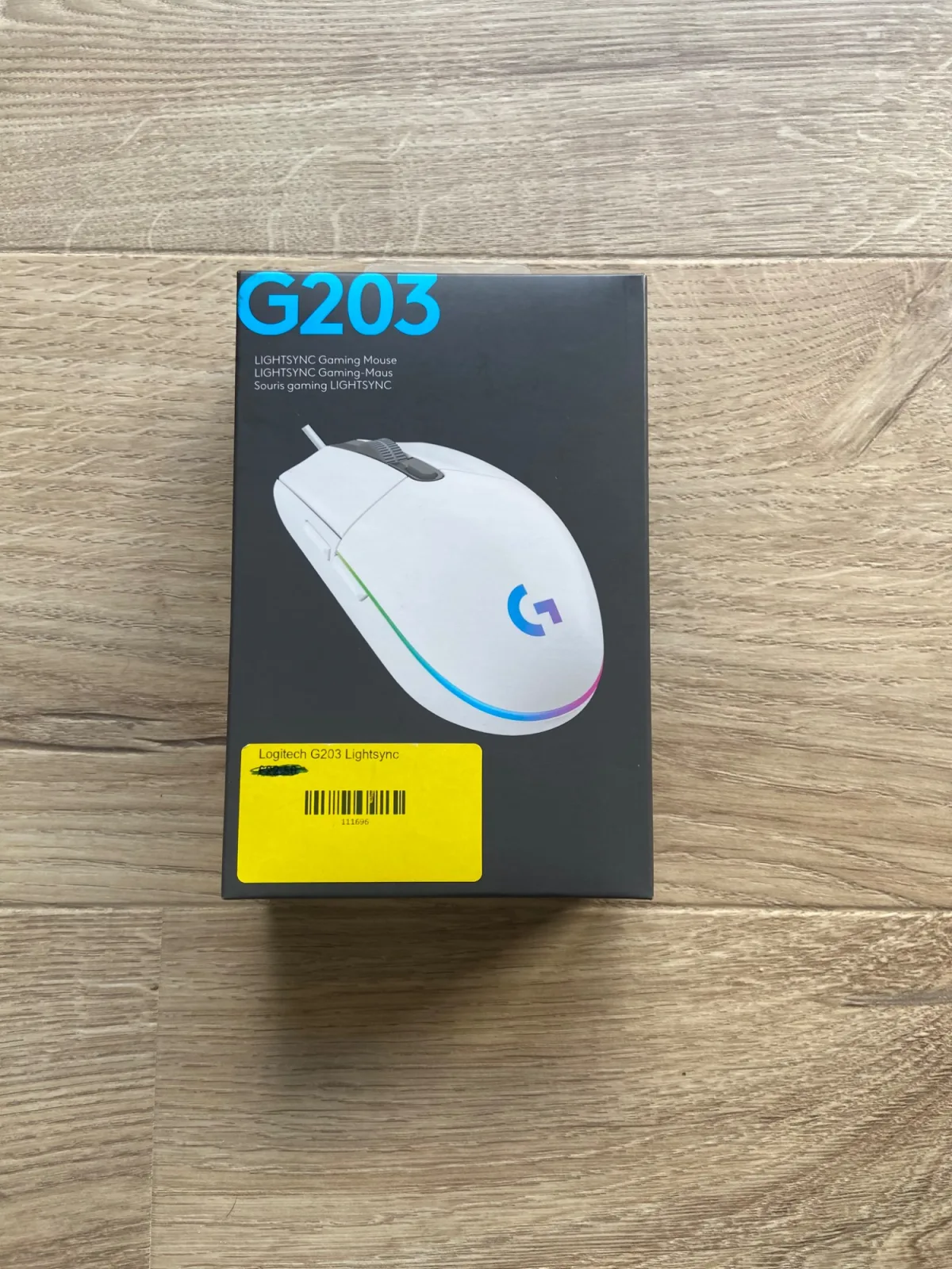 Logitech G203 Lightsync Gaming Mouse - Image 1
