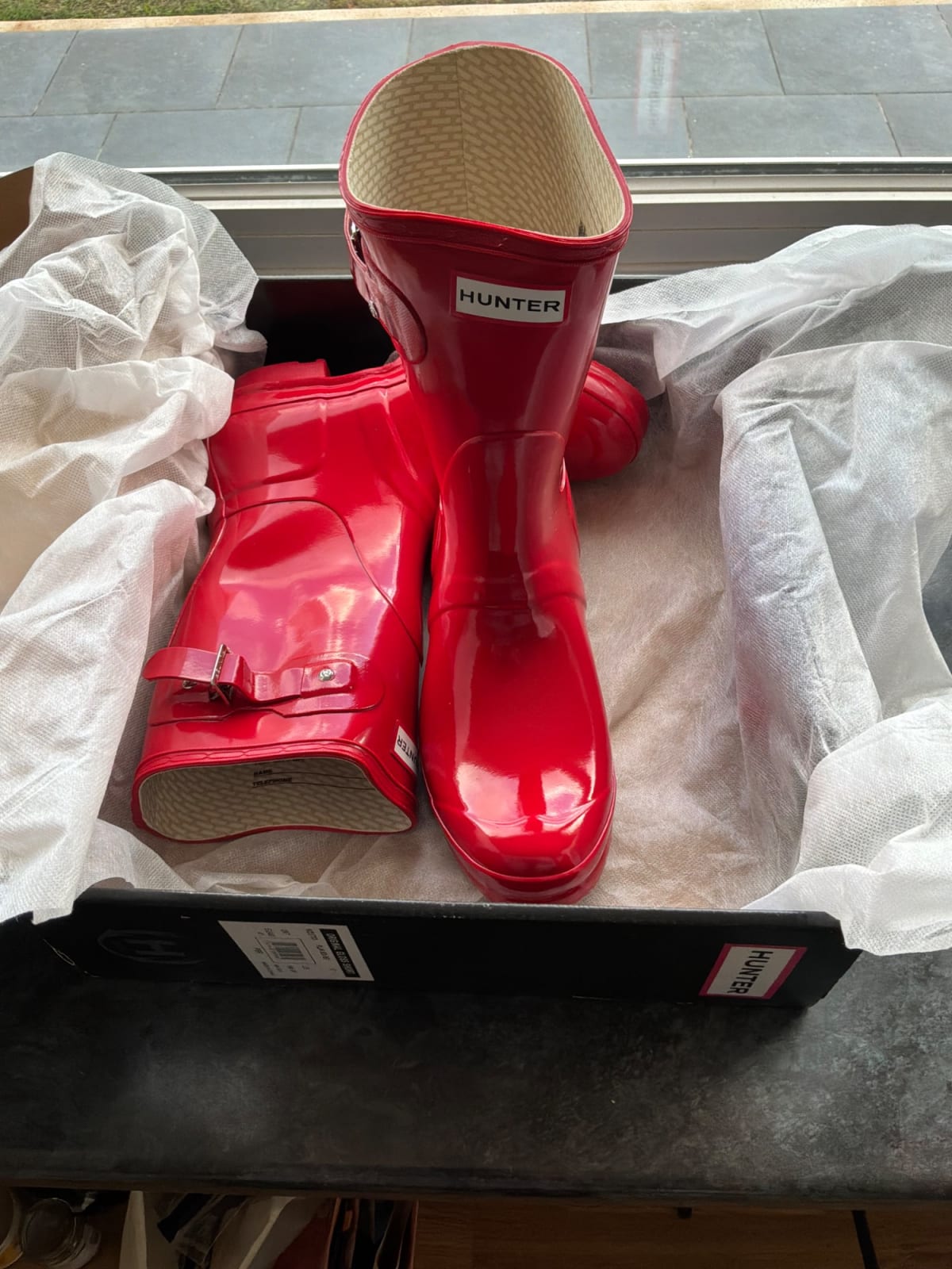 Hunter - Gloss short boots - Image 1