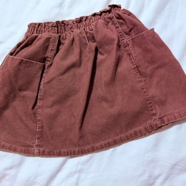Girls Corduroy Skirt - 5/6 Yrs