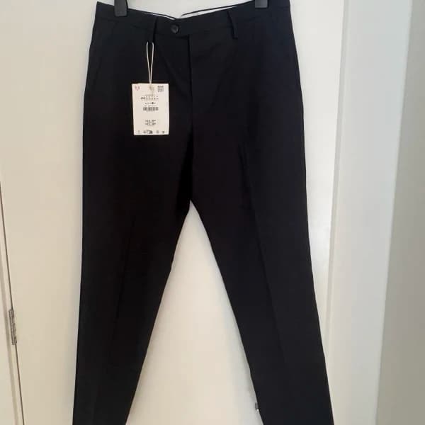 Zara Men’s Sartorial Trousers - 100% Italian Wool