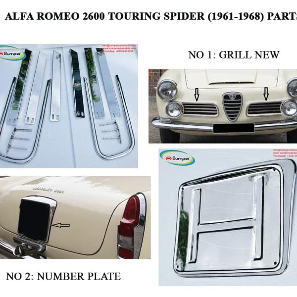 Alfa Romeo 2600 Touring Spider (1961-1968)